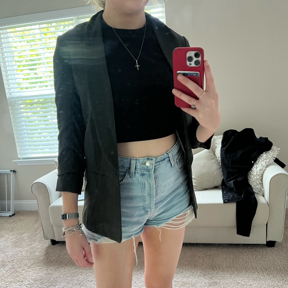 Olive Green H&M Blazer